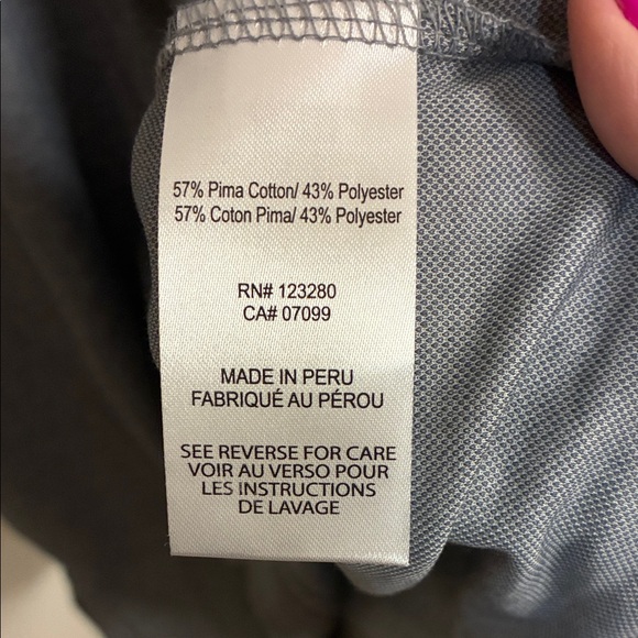 NWT Travis Mathew Charcoal PGA Tour Polo Shirt for Men in Sz M - Picture 11 of 12